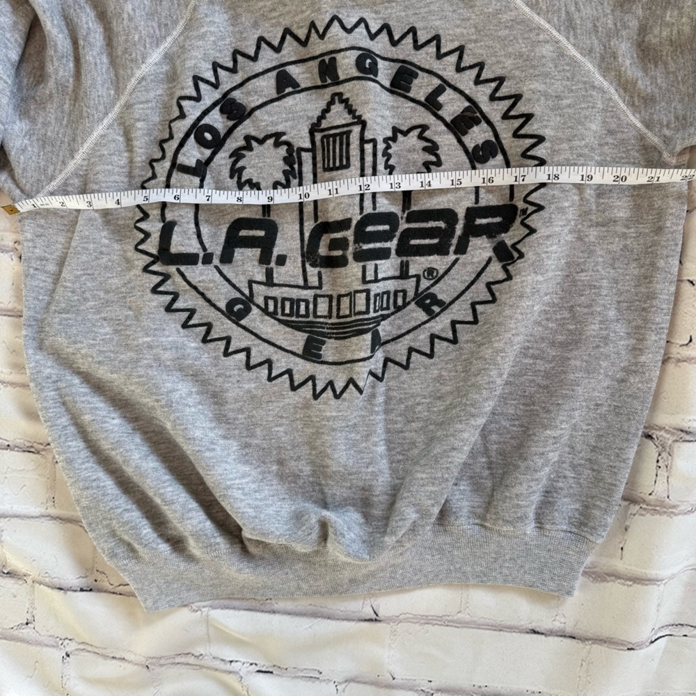 L.A. Gear Gray Sweatshirt - Picture 4 of 7
